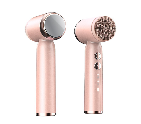 6 In 1 Ultrasonic Electric Face Cleansing Brush Compress