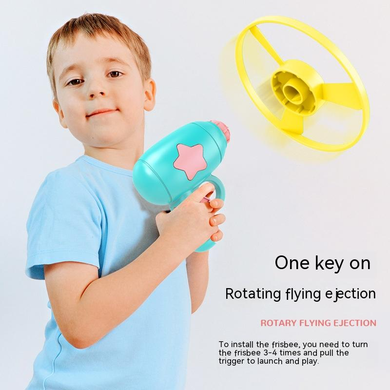 Training Launcher With Flying Discs