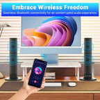 Wireless Soundbar for TV – 2-in-1 Detachable Bluetooth Speaker