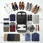 Grey Leather Carry-On Patented Backpack (Only 300 Made)