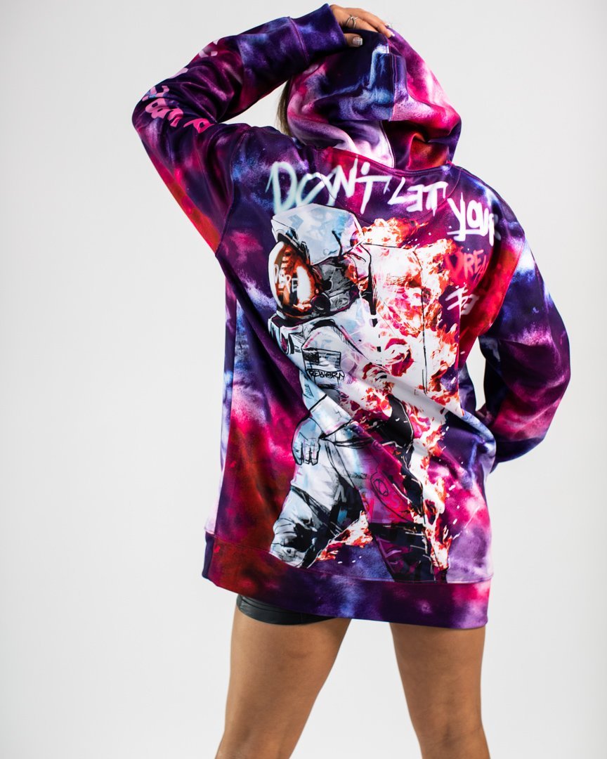 Don't Let Your Dreams Fade Away Tie-Dye Pull-Over Hoodies