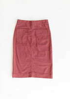 Erica Cotton Twill Midi Skirt - FINAL SALE