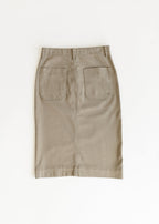 Erica Cotton Twill Midi Skirt - FINAL SALE